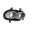 For Geely Coolray 2024-2025 Tail Throat Rear Bumper Exhaust Pipe