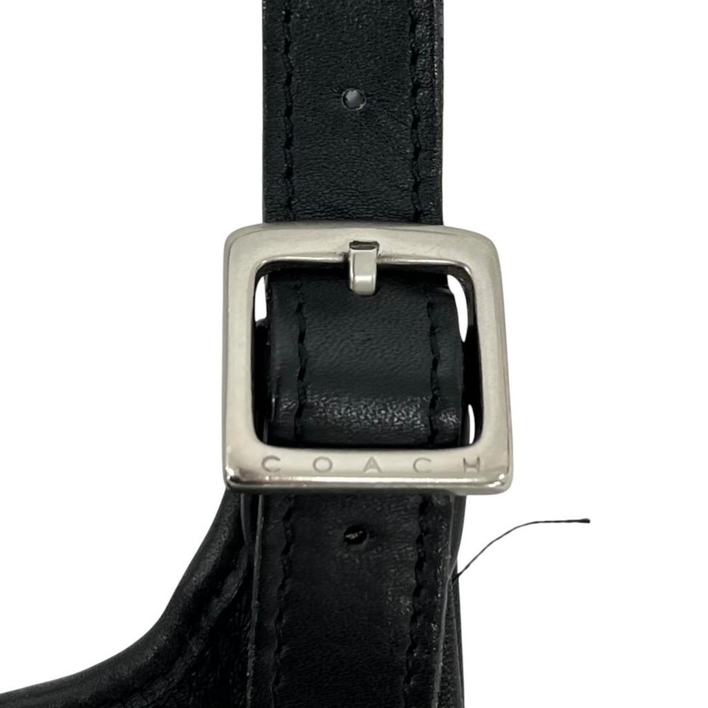 COACH Old Coach 9131 Shoulder Bag black Women used
