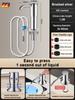 Sink Soap Dispenser Built-in Design Liquid Bottle. Soap Hydraulic Dispenser For Kitchen Kitchen Sink Soap Dispenser