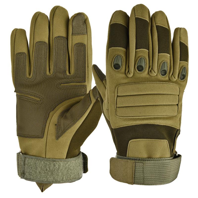 Outdoor gloves half finger non-slip wear-resistant tactical gloves full finger touch screen sports riding protection