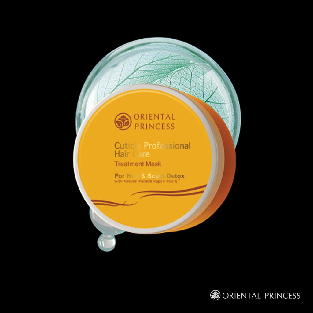 Oriental Princess Cuticle Professional Hair Care Treatment Mask for Hair & Scalp Detox for Hair 125 Ml