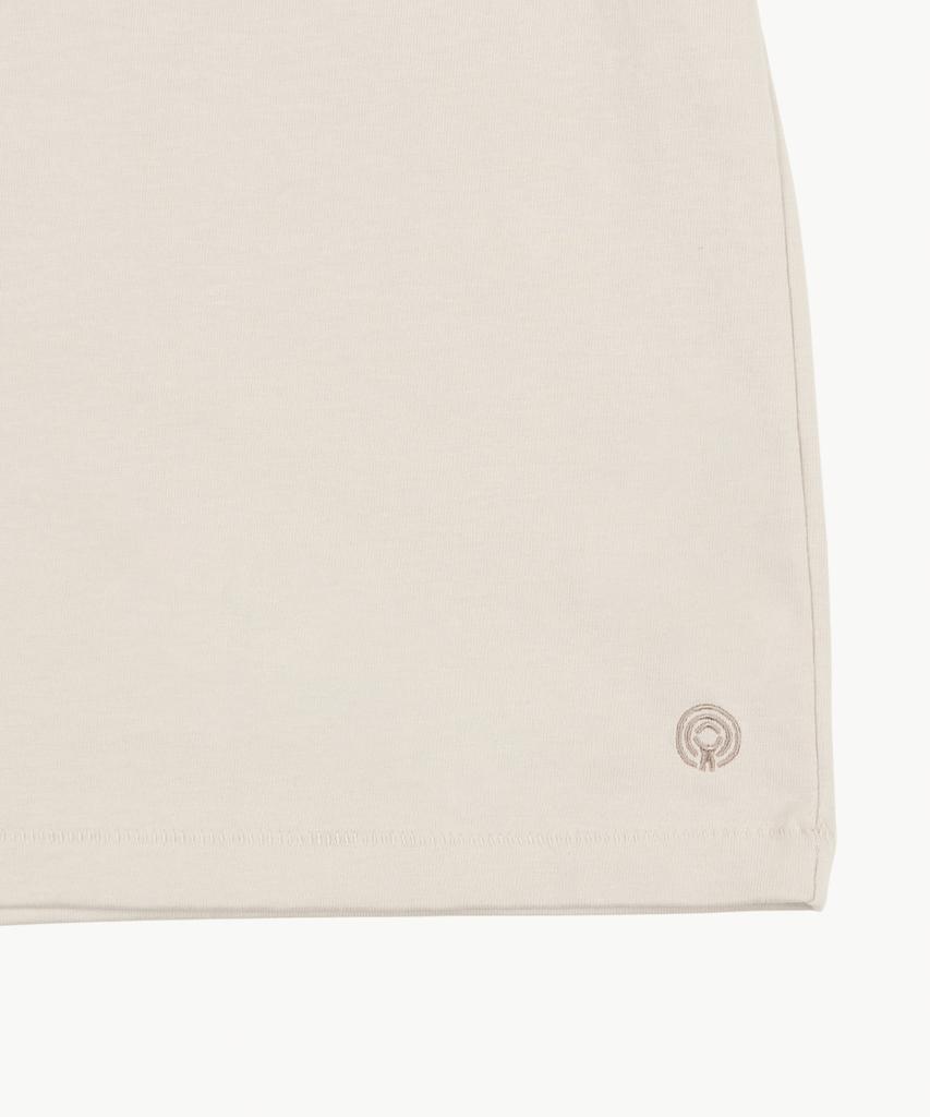 Iseuteuseobiseusyab Ess Symbol Short Sleeve T-Shirt - Cream