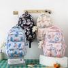 Women's Love Backpack Set Student Large Capacity School Bag Women's Four-Piece Backpack with Pen Bag