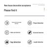 Home Inspection Toolkit: Sounding Hammer, Angle Ruler, Level, Electrical Tester, Phase Detector