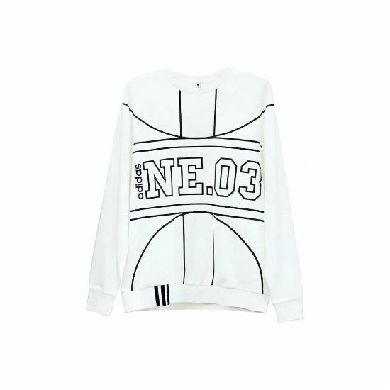 

adidas neo IK7613 Unisex L белый