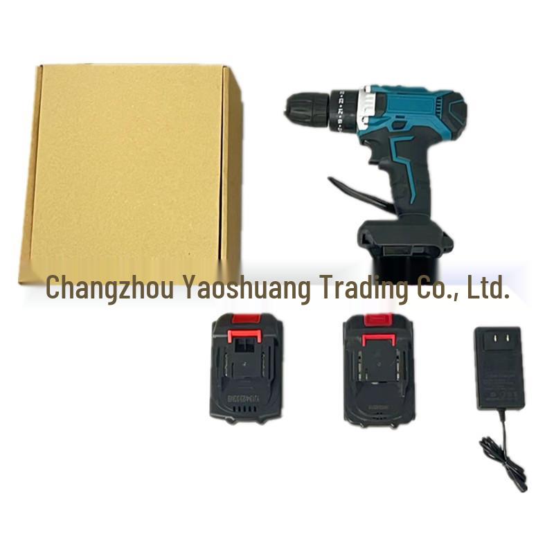 High-Power Multifunction Rechargeable Electric Impact Drill Set