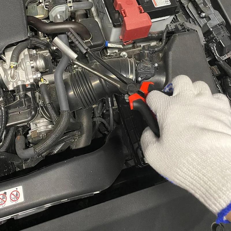 Car Repair Tools Car Spark Plug Wire Removal Pliers Tool High Voltage Cylinder Cable Removal Clamp Tool Spark Plug Boot Tool