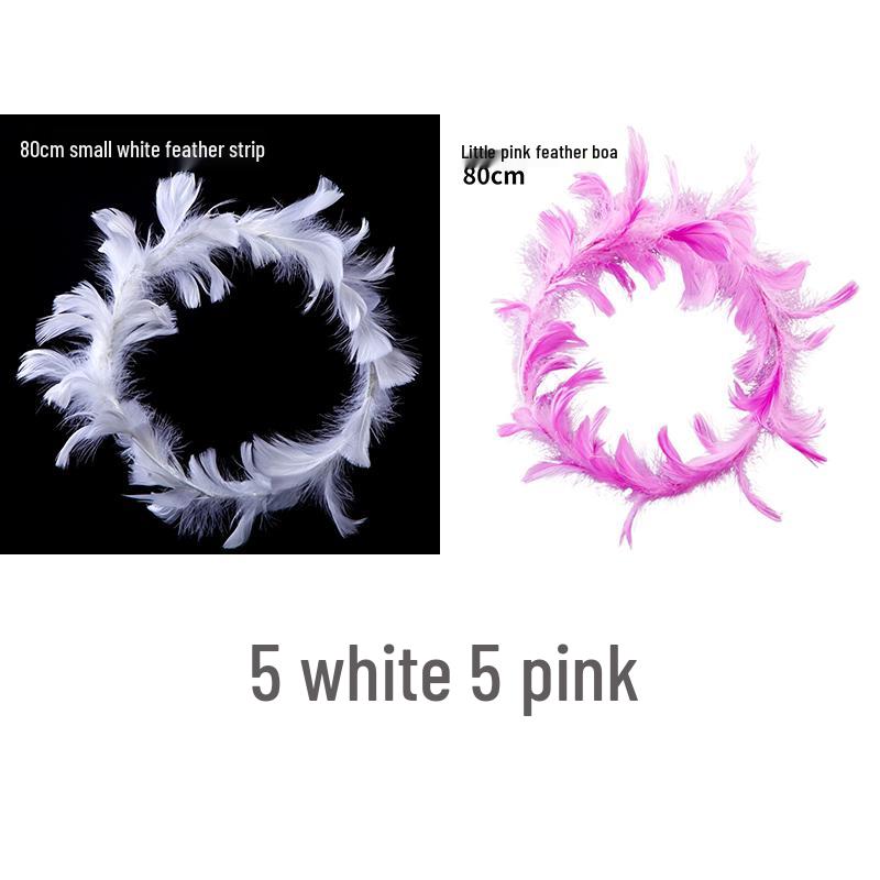 10 Anielskich Piórkowych Topperów i Ozdób na Tort