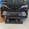 For Toyota Sienna -2024 2025 2026 Carbon Fiber Front Bumper Grille Racing Grill Molding Trim Sticker Accessories Car Styling