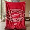 Detroit Red Wings Flanell Fleece Decke Gemütliche Warme Überwurfdecke Für Sofa Bett Reise Ganzjahresgebrauch