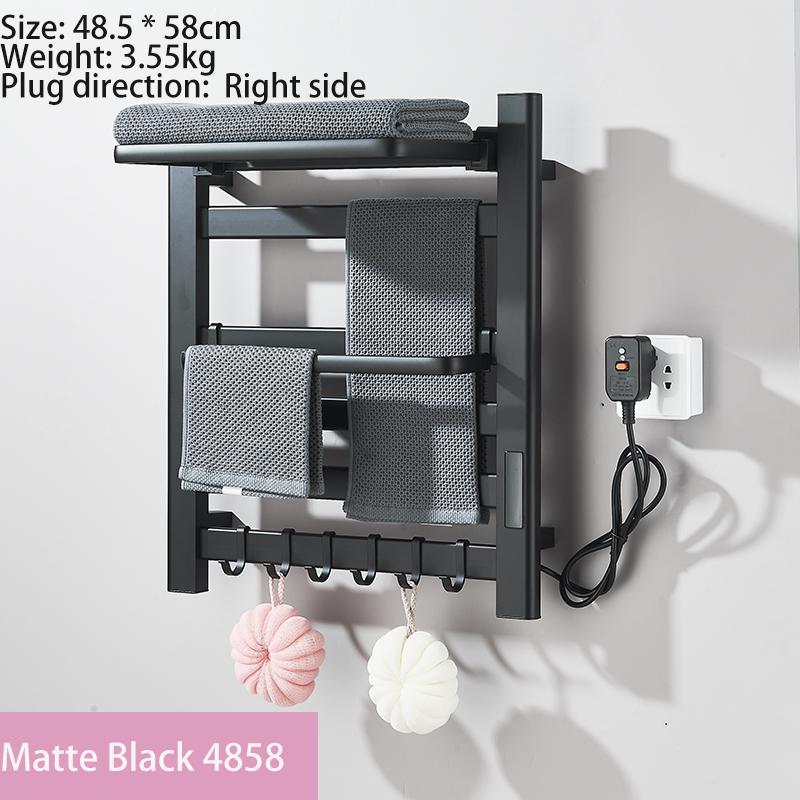 Bathroom equipment Electric towel rack Stainless steel Temperature &Time control Smart home Heated towel rail Towel warmer