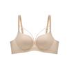Traceless gathering, secondary breasts underwear, sexy pure desire to support, showing big breathable leopard print, small chest, no steel ring bra