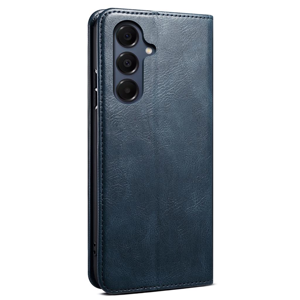 For Samsung  Galaxy A17 5G/A17 4G Case Crazy Horse Texture Waxy Leather Wallet Stand Phone Cover