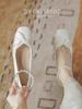 Mary Jane Single Shoes Women's 2025 New Autumn Evening Breeze Gentle Thick Heel with Cheongsam Engagement Shoes Bride Bridesmaid Shoes