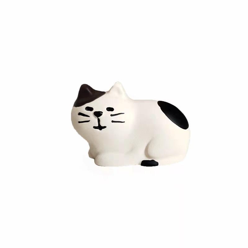 

Japanese cat ornament, coffee frog creative tide play blind box decoration DIY handmade accessories resin handicraft ornament