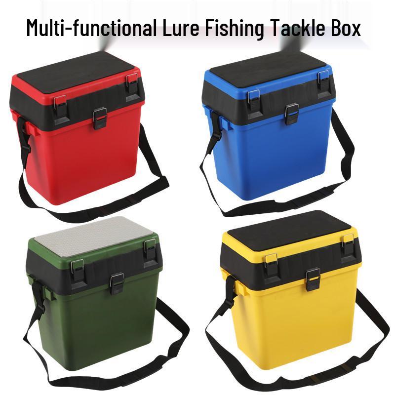 Backpackable Fishing Tackle Box: Seat, Store & Organize Gear