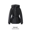 2025 Spring Women's Fashion: European & American Style Warm Cotton Ski Jacket