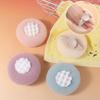 4Pcs Round Shape Suction Cup Bath Ball Super Soft Body Exfoliating Sponge  Bathroom