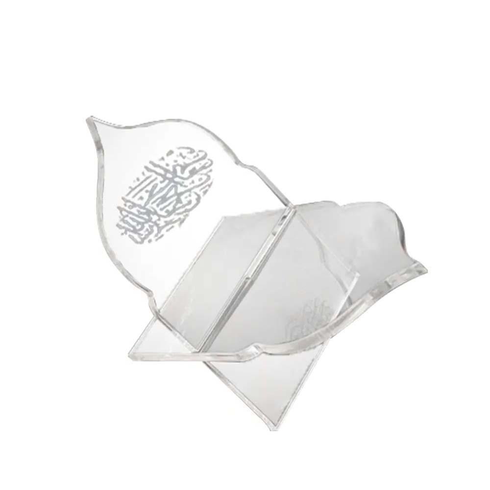 Transparent Small Dessert Holder Folding Dim Sum Acrylic Shelf  Table Decoration Style 5