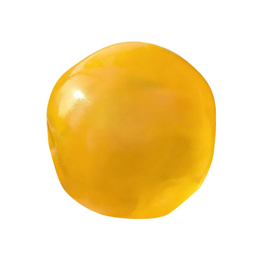 Transparent Stress Relief Ball 6cm Soft Decompression Toy for Hand Exercise and Relaxation Suitable for Home Office School Use