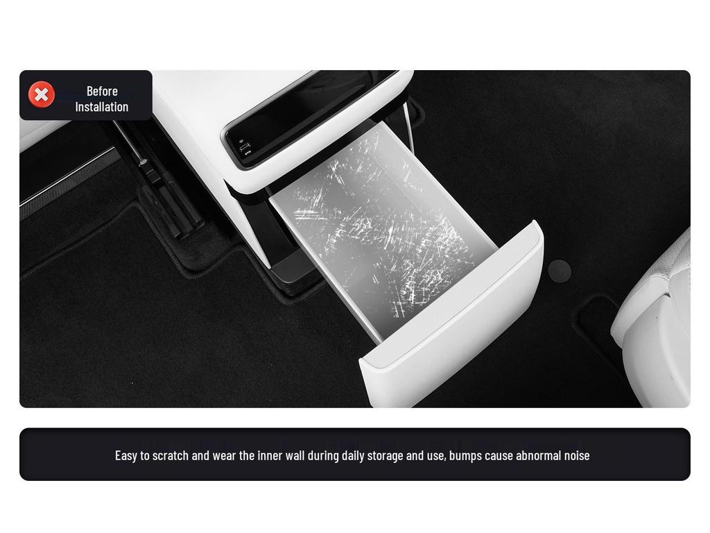 Silicone Mat for Ideal i6i8L6L7L8 Car Cup Holder Protection