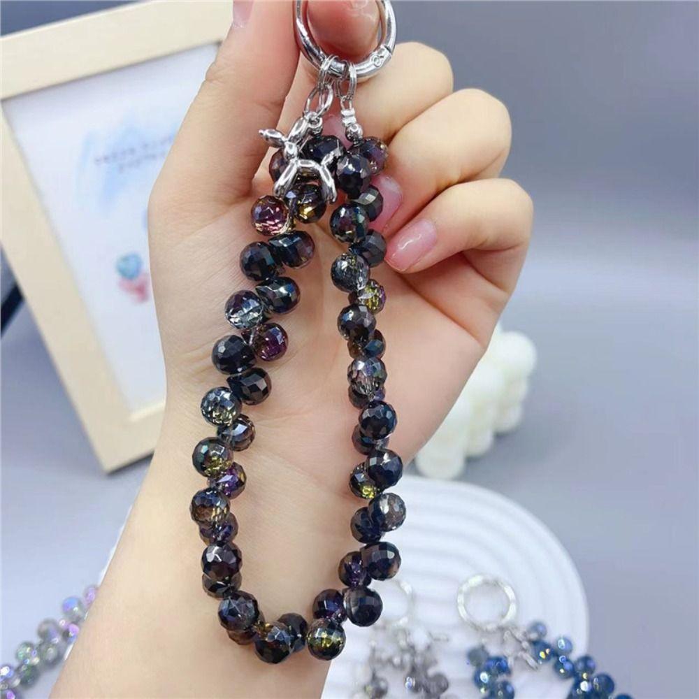 Sweet Girl Cell Phone Strap Wrist Strap Beads Phone Chain Jewelry Gift Phone Lanyard  Women Girl