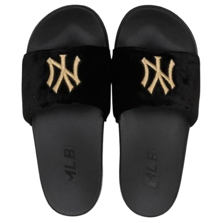 MLB New York Yankees Slip Resistant Slide Slippers Unisex Black 32SHHV841-50L