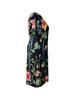 2026 Spring/Summer Women's Elegant Plus Size Printed Short Sleeve Dress - European & American Style