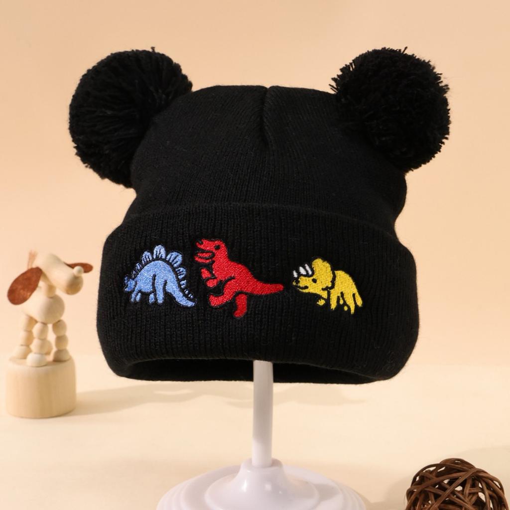 Knitted Hat Embroidery Various Candy Colors Men'S And Women'S Cold Hats Pullover Hats Couple Embroidery Knitted Wool Hats