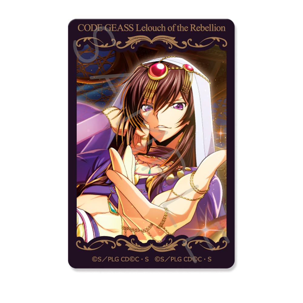 "Code Geass: Lelouch of the Rebellion" 4th Clear Card Sticker A [10 Trading Types] 10-Piece Box