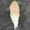 Plush Foxy Tail Keychain Soft and Comfortabel Key Holder 20cm Faux Furry Pendant Charm for Fashionable Accessories