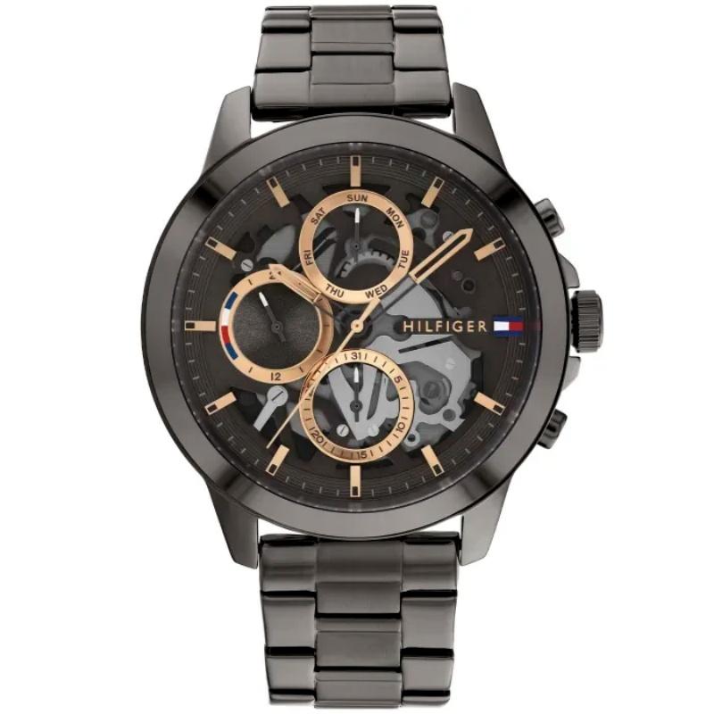Tommy Hilfiger,Серый,Мужские кварцевые часы,1710479 серый