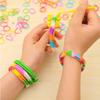 Elastische Bänder zum Herstellen von Schmuckarmbändern Loom Bands Loom Set XXL