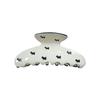 Korean Style Hollow Dog & Shark Hair Clip - Chic, Versatile Updo Claw for Women