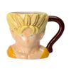Cartoon Anime Dragon Ball Mug, Ceramic Sun Wukong Mug, Good-looking 3D Hand-painted Creative Children's Water Cup