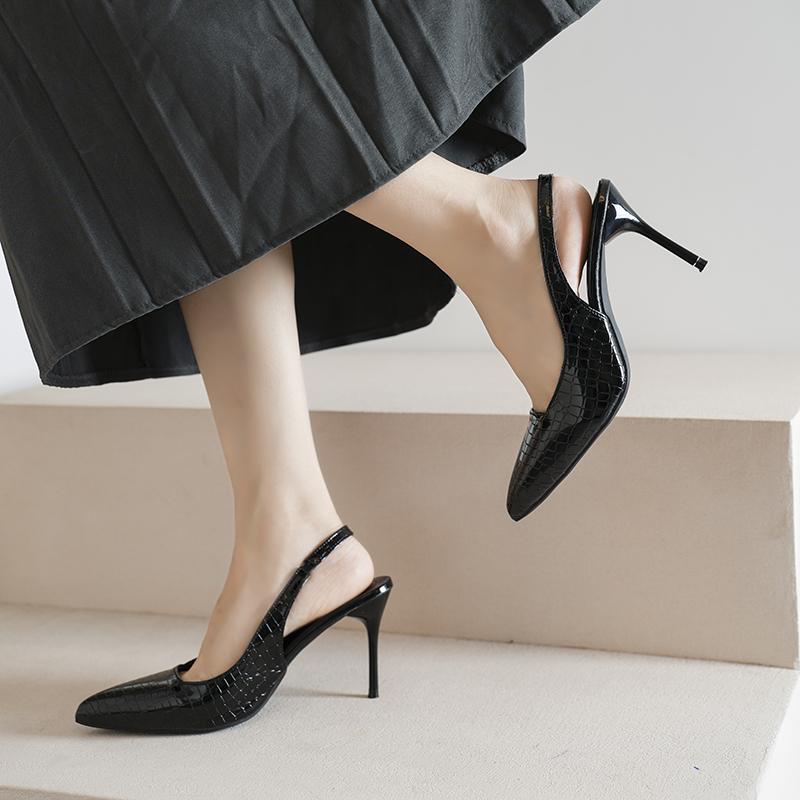 Fashion Fashion Women High Heels Shoes Sexy Pointed Toe Elegant Dress Sandals Woman 2025 New Spring Designer Party Trend Pumps Zapatos