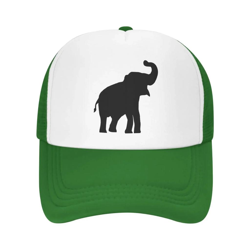 Elephant Hat Animal Mesh Cap for Men Women Adjustable Trucker Hats Baseball