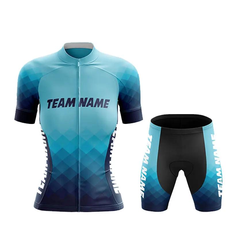 2025 Cycling Team Customized Cycling Jersey Set Breathable Men's Short Sleeve Cycling Clothing Summer MTB Anti-UV Bicycle Jersey