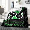 Name Custom Hannover 96 Logo Print Flannel Blanket High Quality Warm Comfortable Cover for All Seasons Perfect for Gifts Home Decor