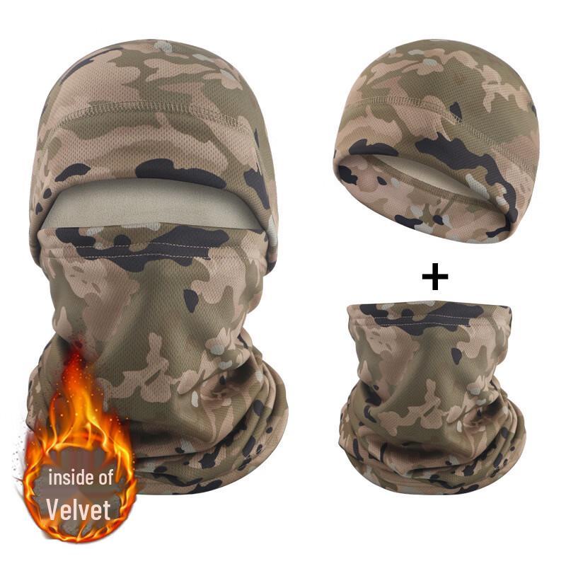 Yingjia Winter Camouflage Fleece Neck Warmer