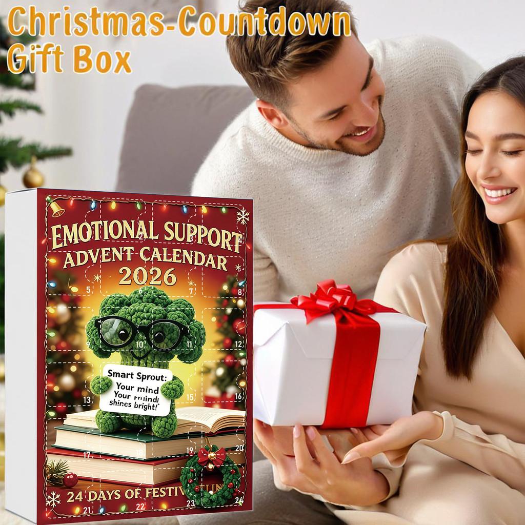 Christmas Support Advent Calendar With Cartoon Acrylic Components For Holiday Gifts And Celebrations