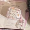 Pink Cat Earphone Cover Suitable for Apple AirpodsPro 2or3 1/2/3/4 Generation Bluetooth Earphone Protective Cover Sweet Pendant