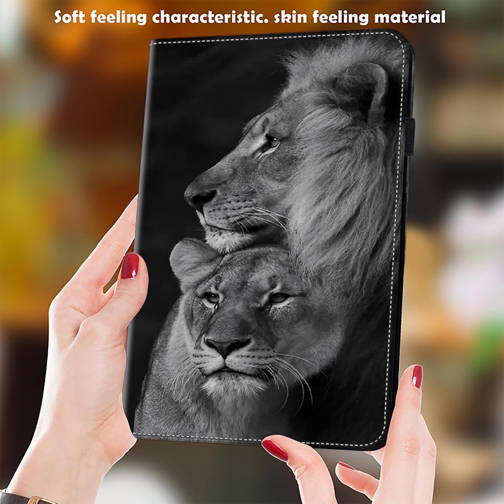 For Samsung Galaxy Tab A8 10.5 (2021)/(2022) Case Flip Stand Leather Tablet Cover Pattern Printed