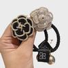 "Classic Camellia Pearl Headband for Women"
