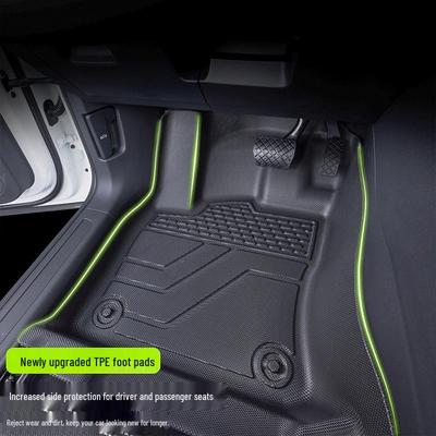 TPE Car Floor Mats for Tianji Ji ME7: Non-slip, Dirt-resistant, Custom Fit