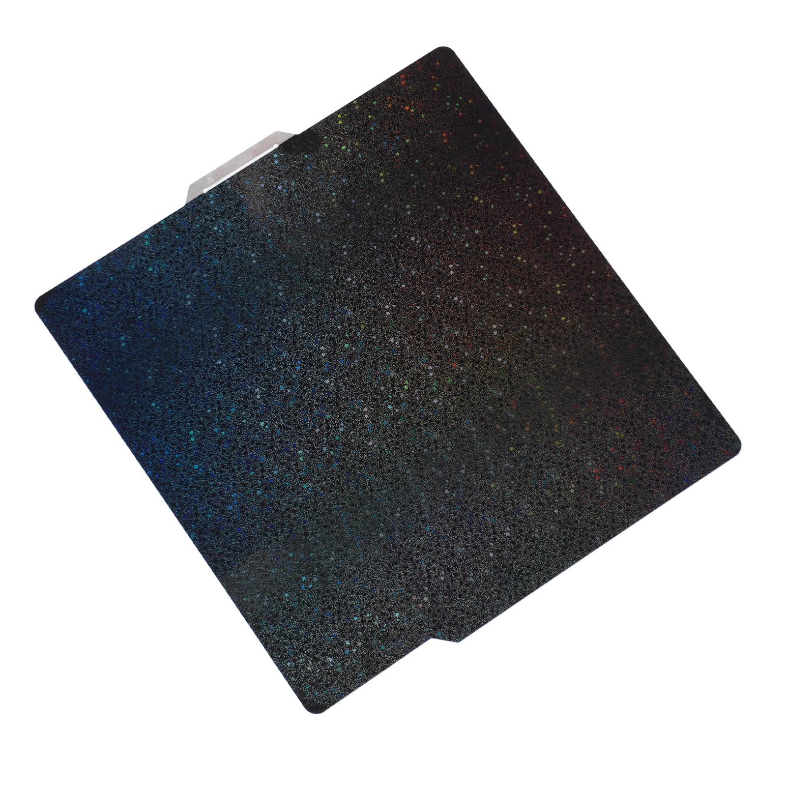 Lit chauffant pour imprimante 3D, 257x257mm, avec étoile PEY et revêtement PEI pour PLA ABS PETG TPU Nylon