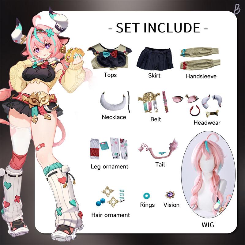 Genshin Impact Varesa Cosplay Costume Adult Carnival Uniform  Anime Halloween Party Costumes Masquerade Women Game