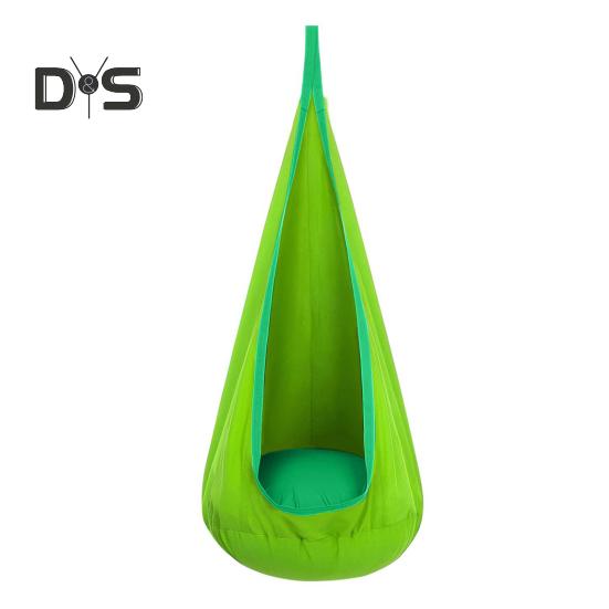 1 Set Kids Therapy Swing with Cushion Indoor Outdoor Ceiling Tree Hanging Hammock Chair Hardware Included Special Needs Kids Adults Sensory Swing