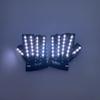 LED Wolverine Gloves & Tricolor Luminous Arc Glasses for Stage and Bar Performances