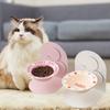 Protects Cervical Ceramic Cat Bowl Detachable Pet Feeding Dish Practical Dog Bowl  for Cat and Dog